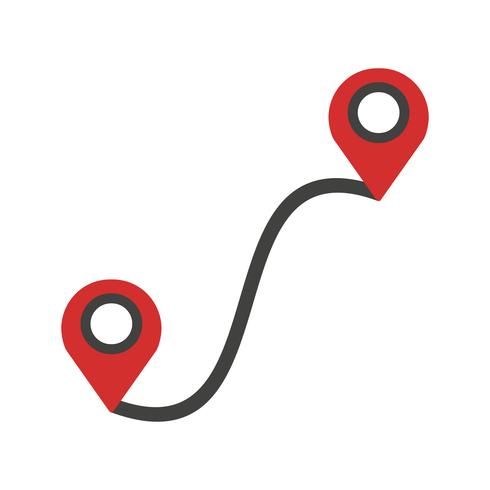 Route Vector Icon