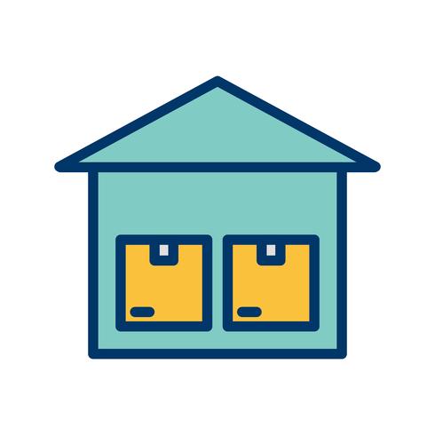 Vector Storage Unit Icon