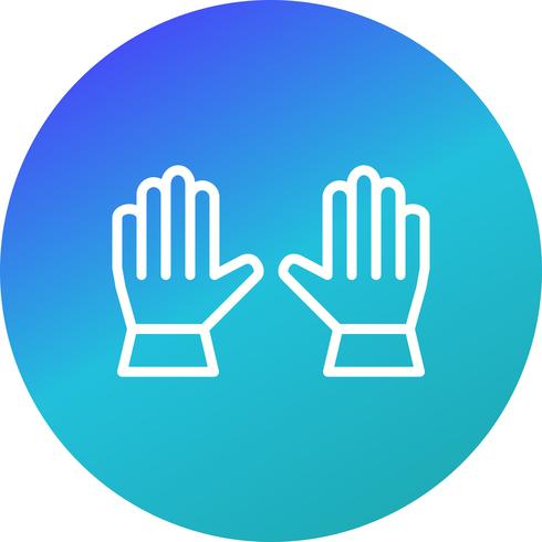 Gloves Vector Icon