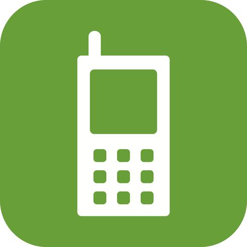 Icono de vector de teléfono celular