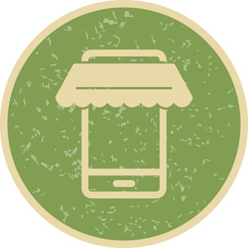 Vector Online Shopping Icon