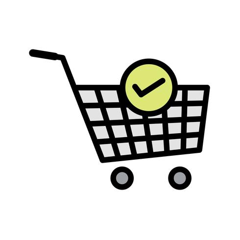 Vector Verified Cart Items Icon