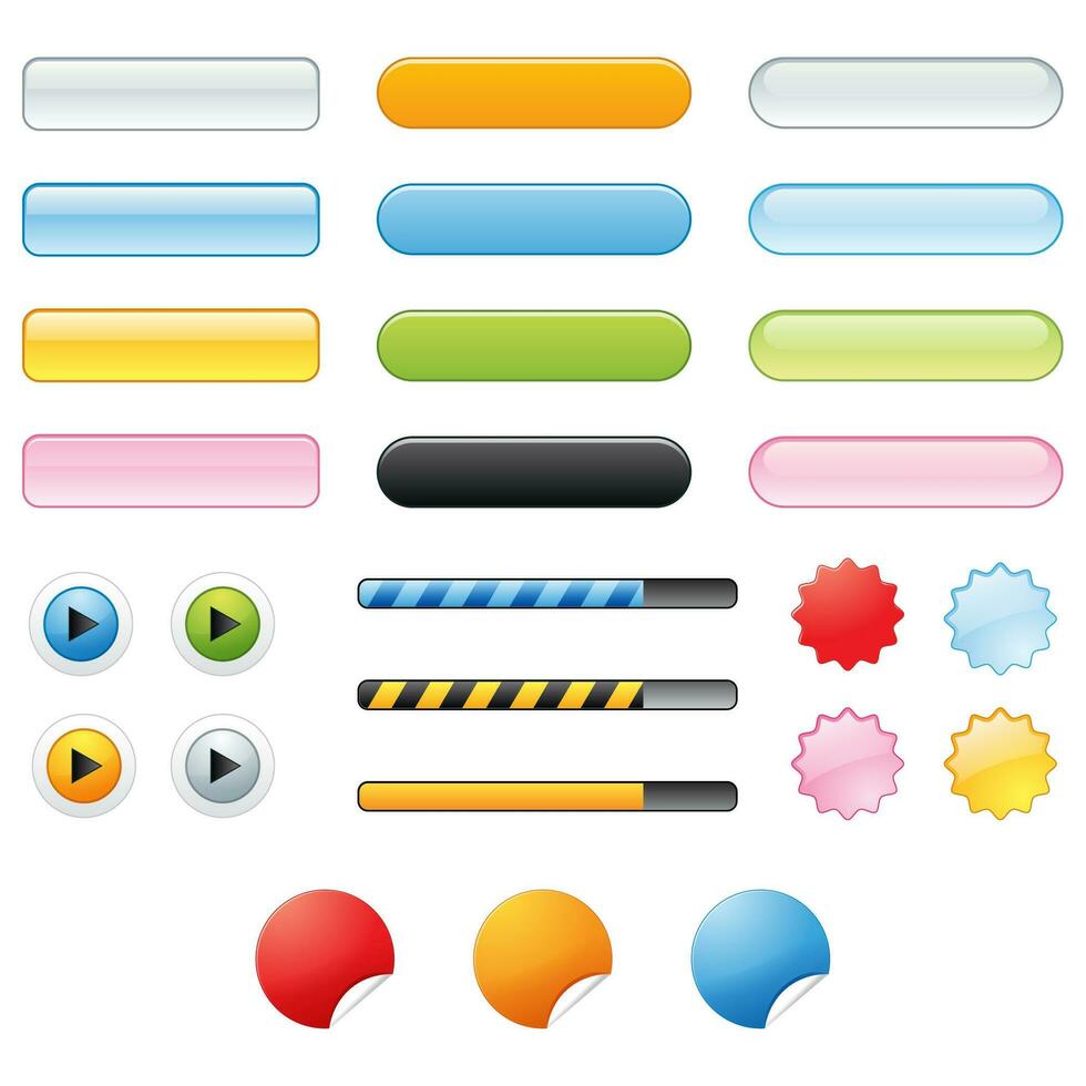 Button Effects vector