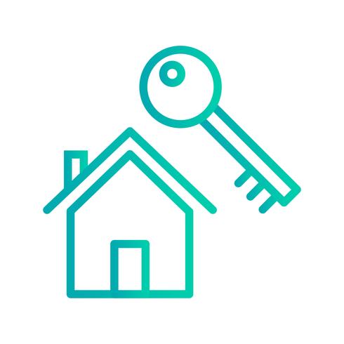 House Key Vector Icon