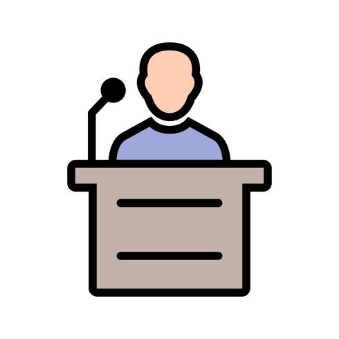 Speech Vector Icon