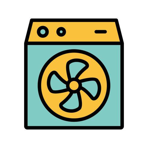 Icono de Vector de refrigerador de habitación