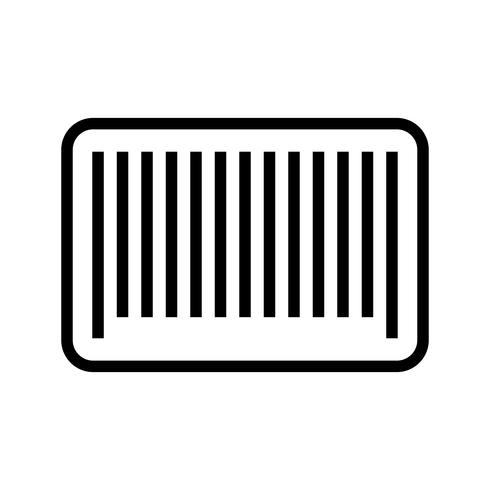 Vector Barcode Icon