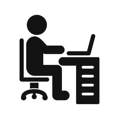 Espacio de trabajo Vector icono