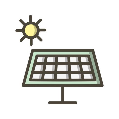 Solar Energy Vector Icon