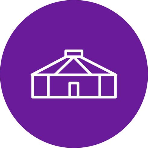 Yurt Vector Icon