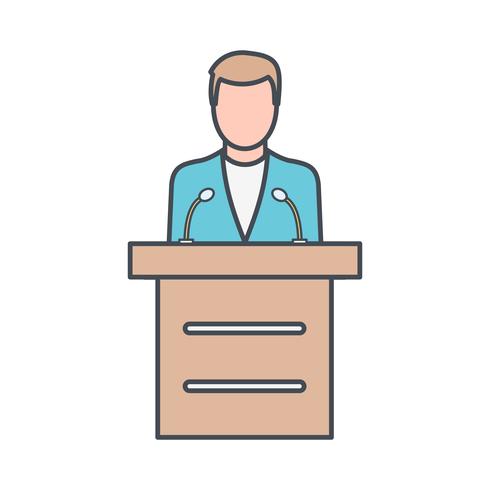 Speech Vector Icon