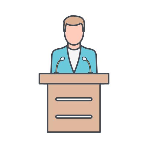 Speech Vector Icon