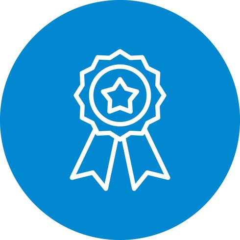 Vector Ribbon Icon