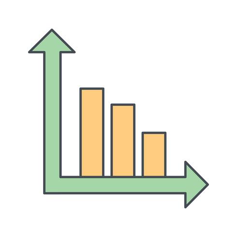 Bar Chart Vector Icon