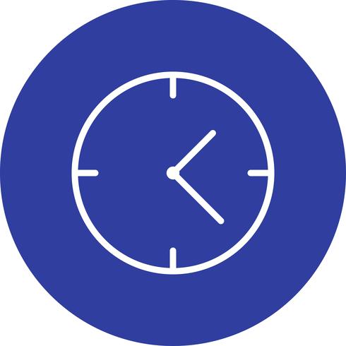 Vector icono de reloj