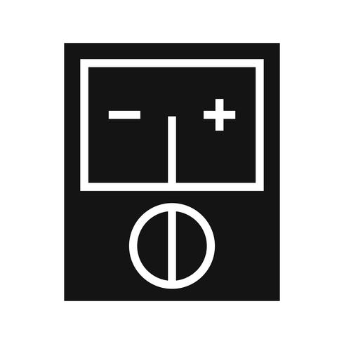 Voltmeter Vector Icon