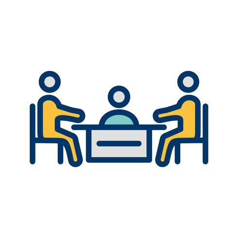 Meeting Vector Icon