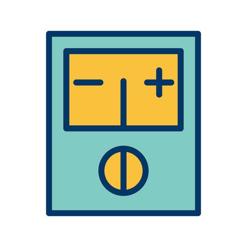 Voltmeter Vector Icon