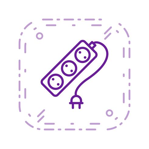 Extention Cable Vector Icon