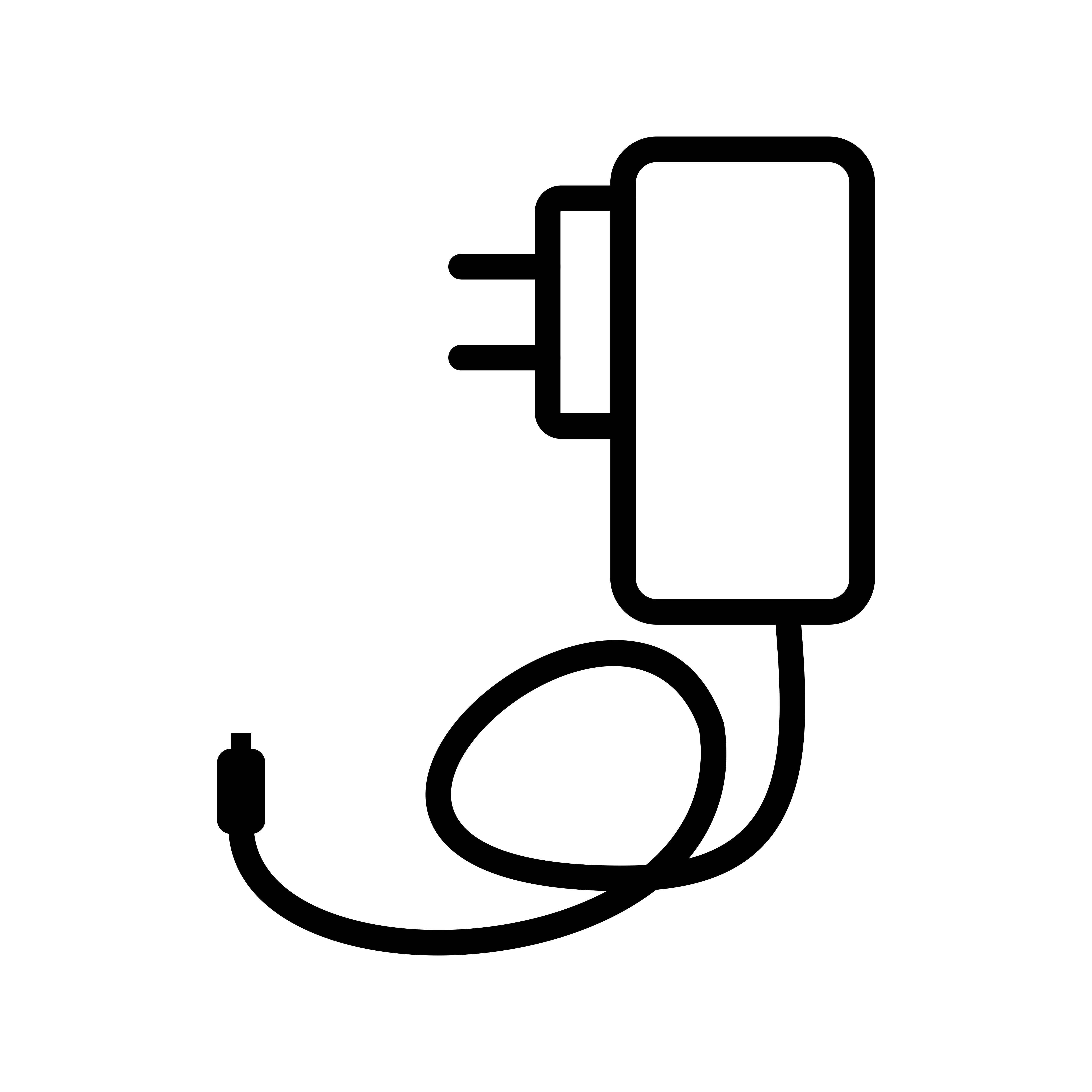 Mobile Charger Vector Icon 350334 Vector Art at Vecteezy