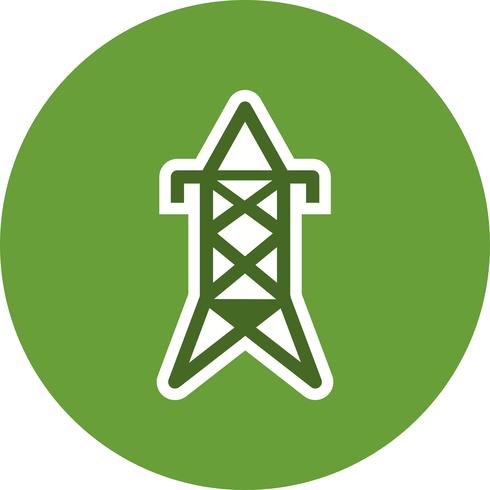 Electric tower Vector Icon