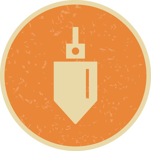 Plumb Bob Vector Icon