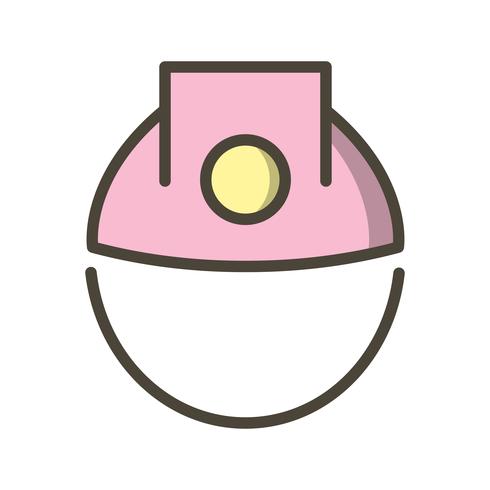 Icono de Vector de casco