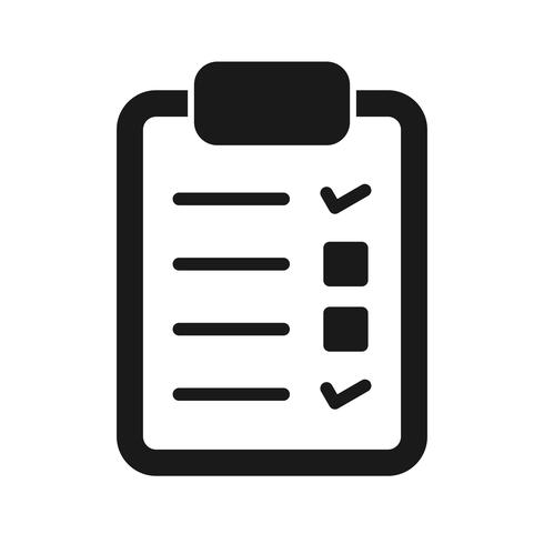 Vector Checklist Icon