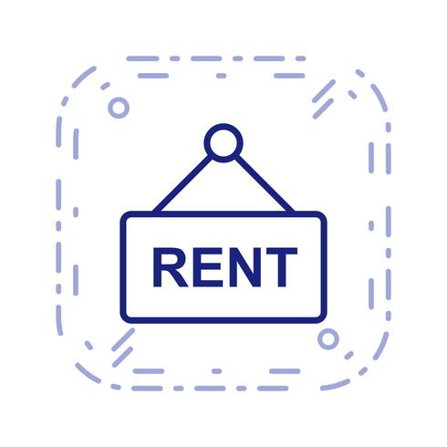 Rent Vector Icon