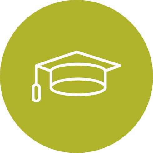 Vector Graduation Cap Icon
