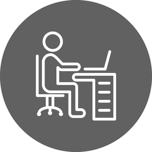 Espacio de trabajo Vector icono