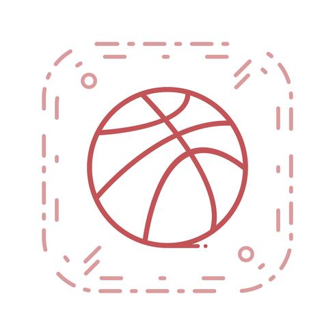 Vector Basket Ball Icon