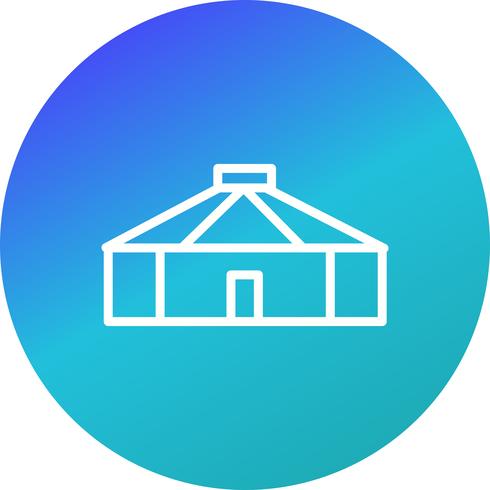 Yurt Vector Icon