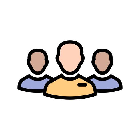 Leader of Group Vector Icon