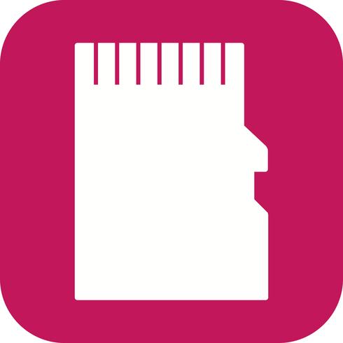 Memory Card Vector Icon