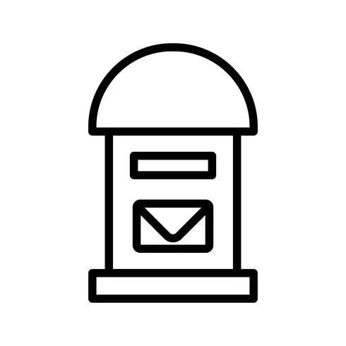 Vector Postbox Icon