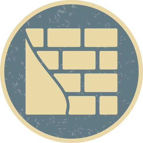 Brick wall Vector Icon