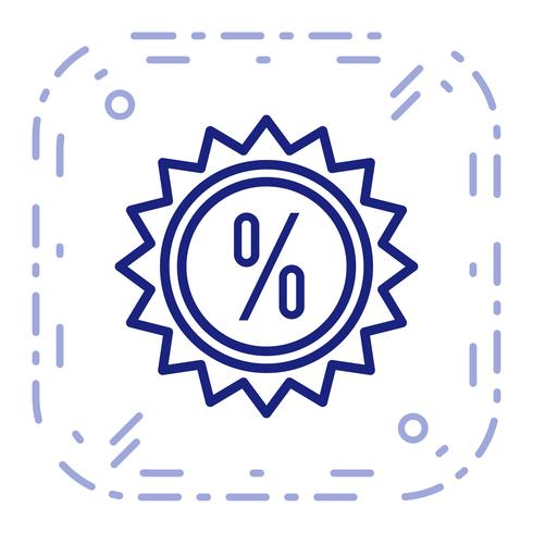 Vector Discount Icon