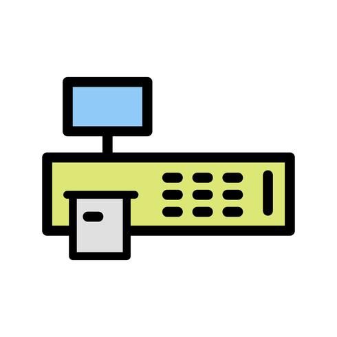 Billing Machine Vector Icon