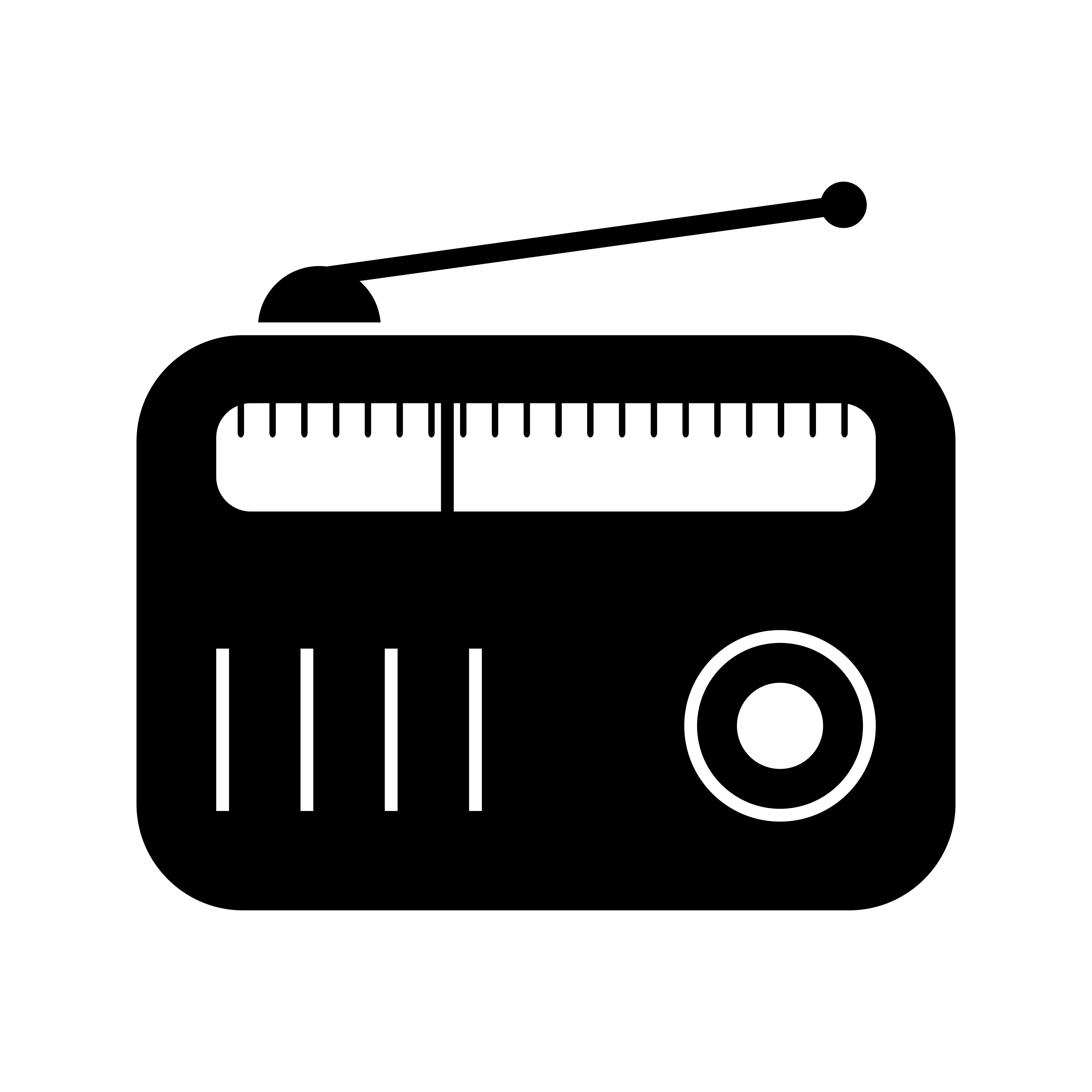 icône d'antenne radio, style simple 14645633 Art vectoriel chez Vecteezy