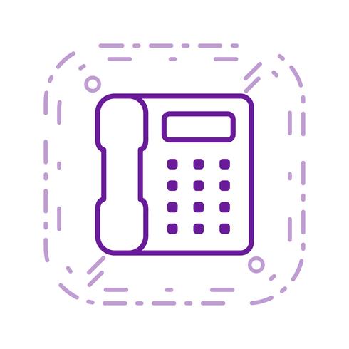 Telephone Vector Icon