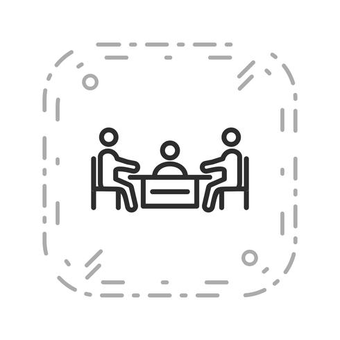 Meeting Vector Icon - Download Free Vector Art, Stock Graphics & Images