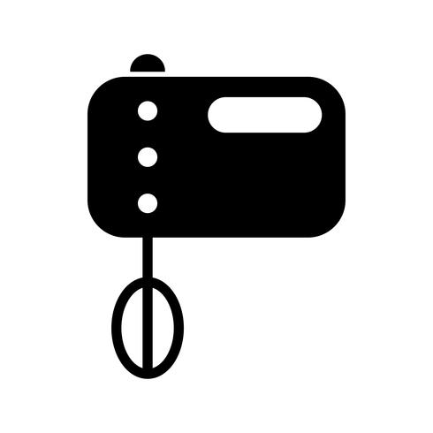 Food Mixer Vector Icon