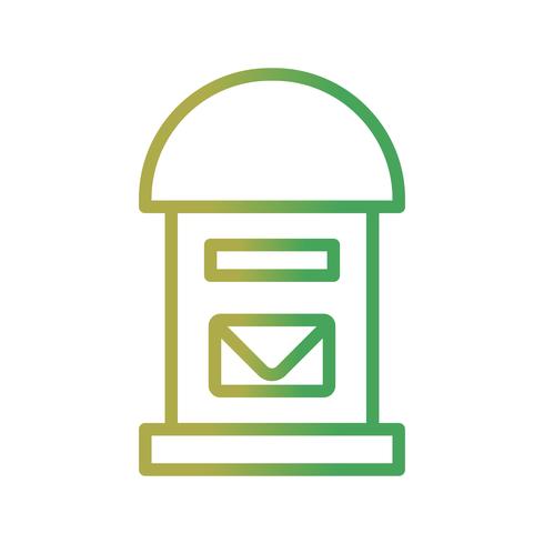 Vector Postbox Icon