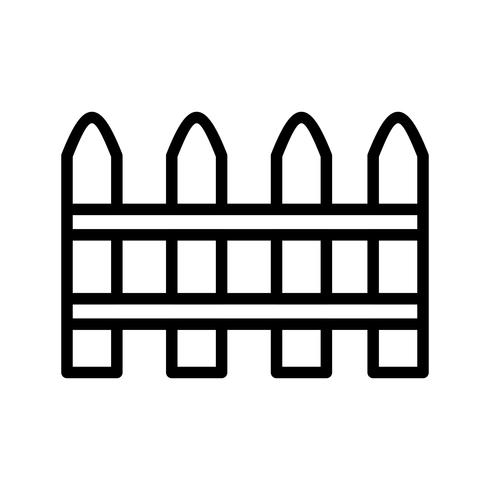 Fence Vector Icon