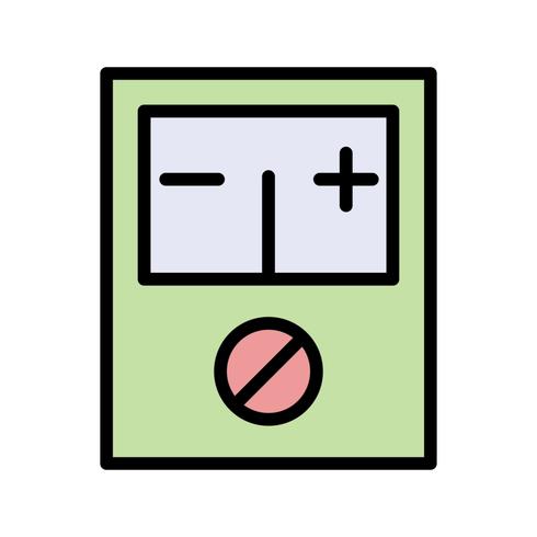 Voltmeter Vector Icon