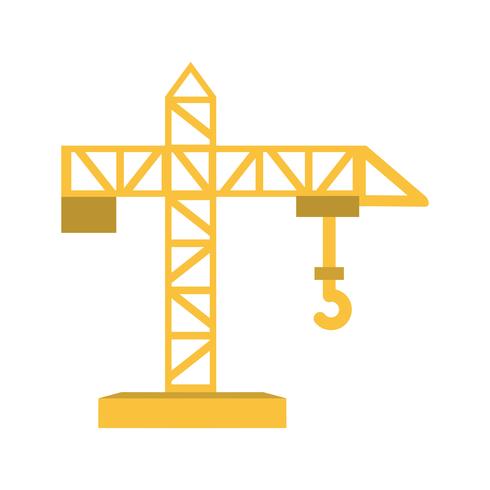 Construction Crane vector