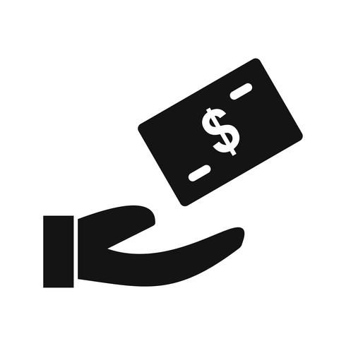 Icono de vector de préstamo