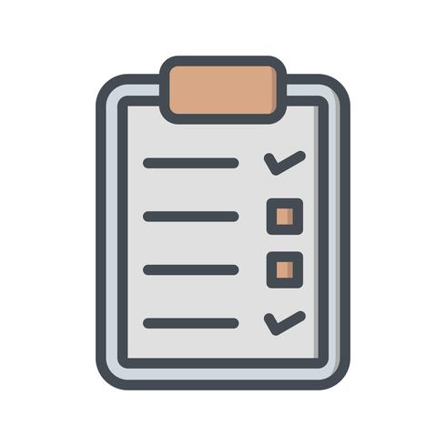 Vector Checklist Icon