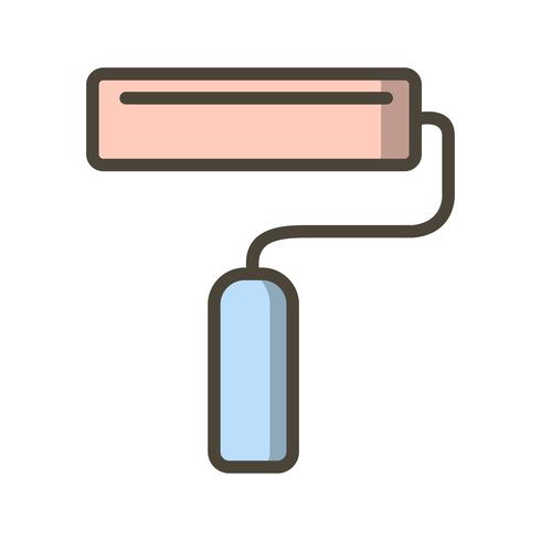 Paint roller Vector Icon 351039 Vector Art at Vecteezy